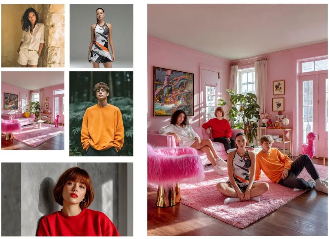 Designer using Ketchup AI image generator to create marketing visuals with Nano Banana 2